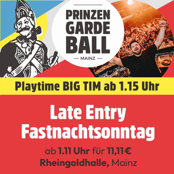 Prinzengardeball 2026 | Late Entry