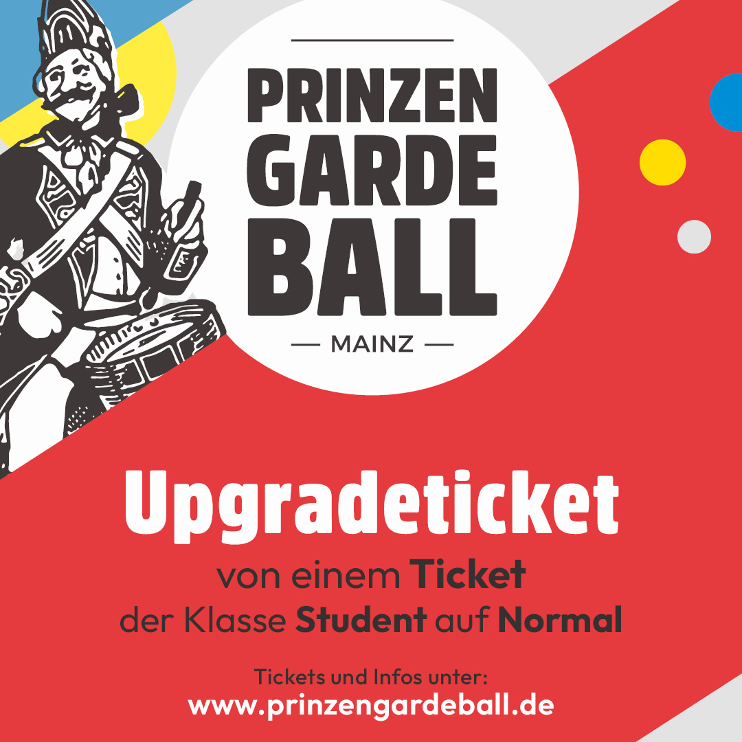 Prinzengardeball 2026 | Upgradeticket